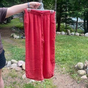 Abercrombie and Fitch size medium. Coral color.